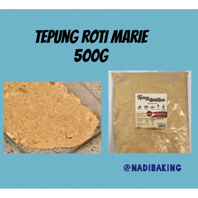 Biscuits marie/ Tepung roti marie 500g | Shopee Malaysia