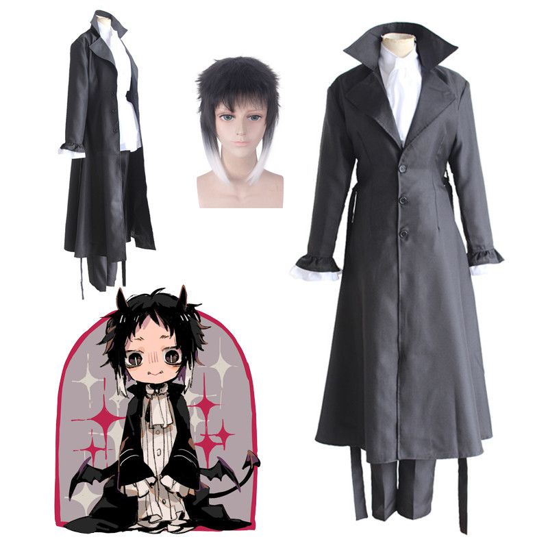 Stray Bungo Anime Dogs Nakahara Ryunosuke Akutagawa Cosplay Costume ...