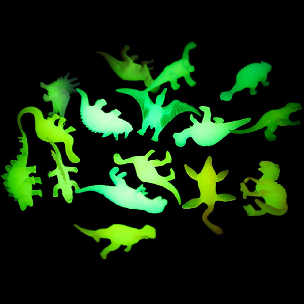 Playhouse Dinosaur World Aufkleber – 2 Bögen, Leuchten Im Dunkeln – Für Kinder Ab 3 Jahren, Kreatives Spiel