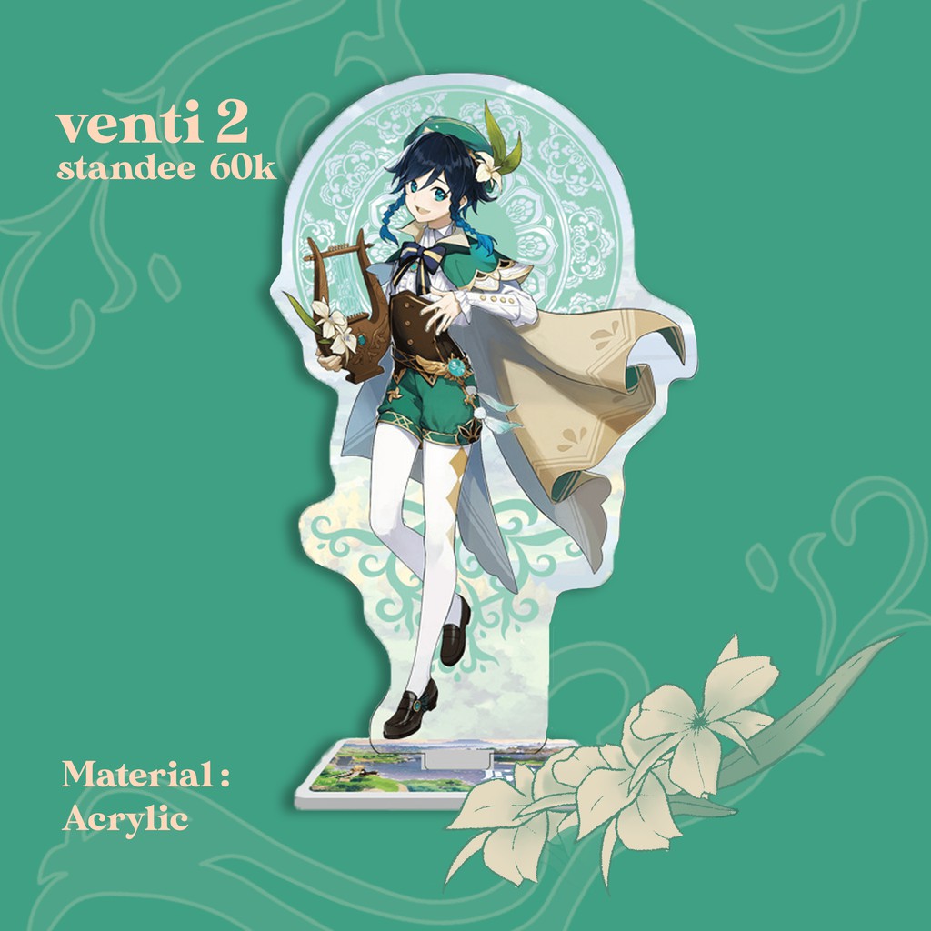 Fan Merch Standee Character Genshin Impact Part 2 | Shopee Malaysia