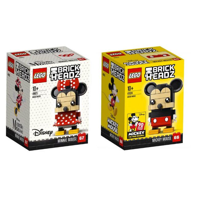 LEGO 41624 41625 Brickheadz Disney Mickey Minnie Mouse Shopee Malaysia