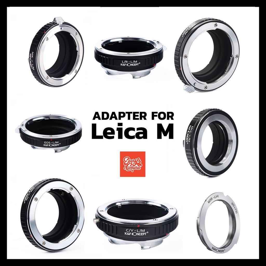 Adapter Leica m techart (fd-lm md-lm om-lm M42-lm cy-m lr-lm eos-lm om ...