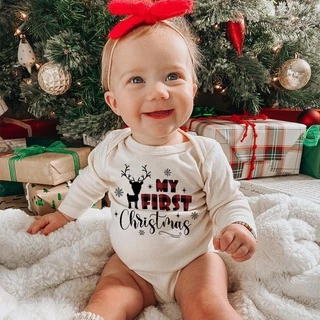 Baby girl christmas onesie best sale