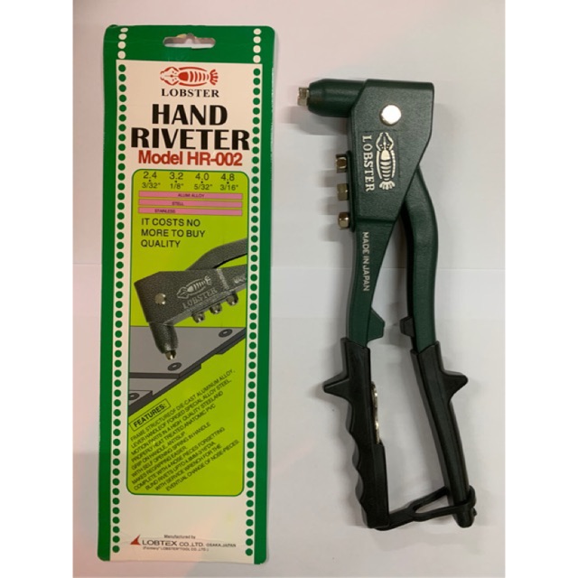 LOBSTER Hand Riveter HR002 Shopee Malaysia