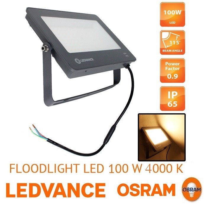 OSRAM LEDVANCE LED ECO Floodlight 100W 4000K LDV FLE 100W AM