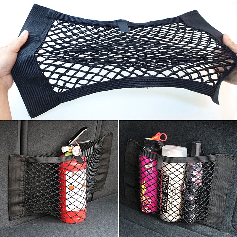 Universal Elastic Mesh Net trunk Bag/Between Car organizer Seat