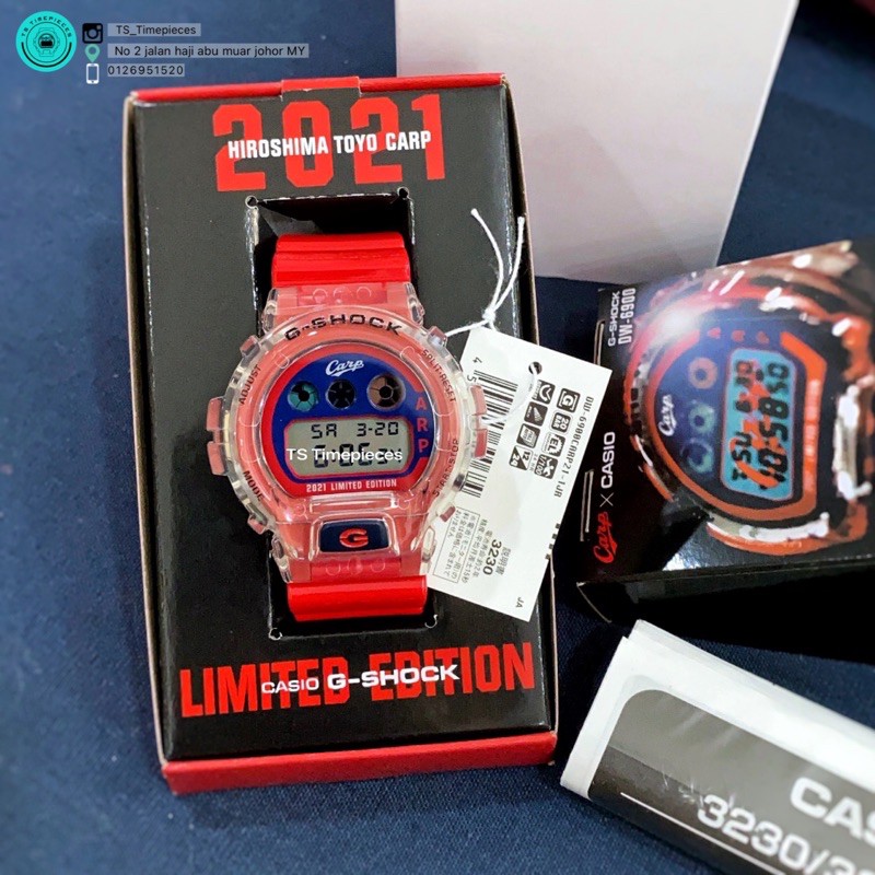 G SHOCK 広島カープ DW-6900CARP21-1JR / DW-6900CARP21-1 / DW