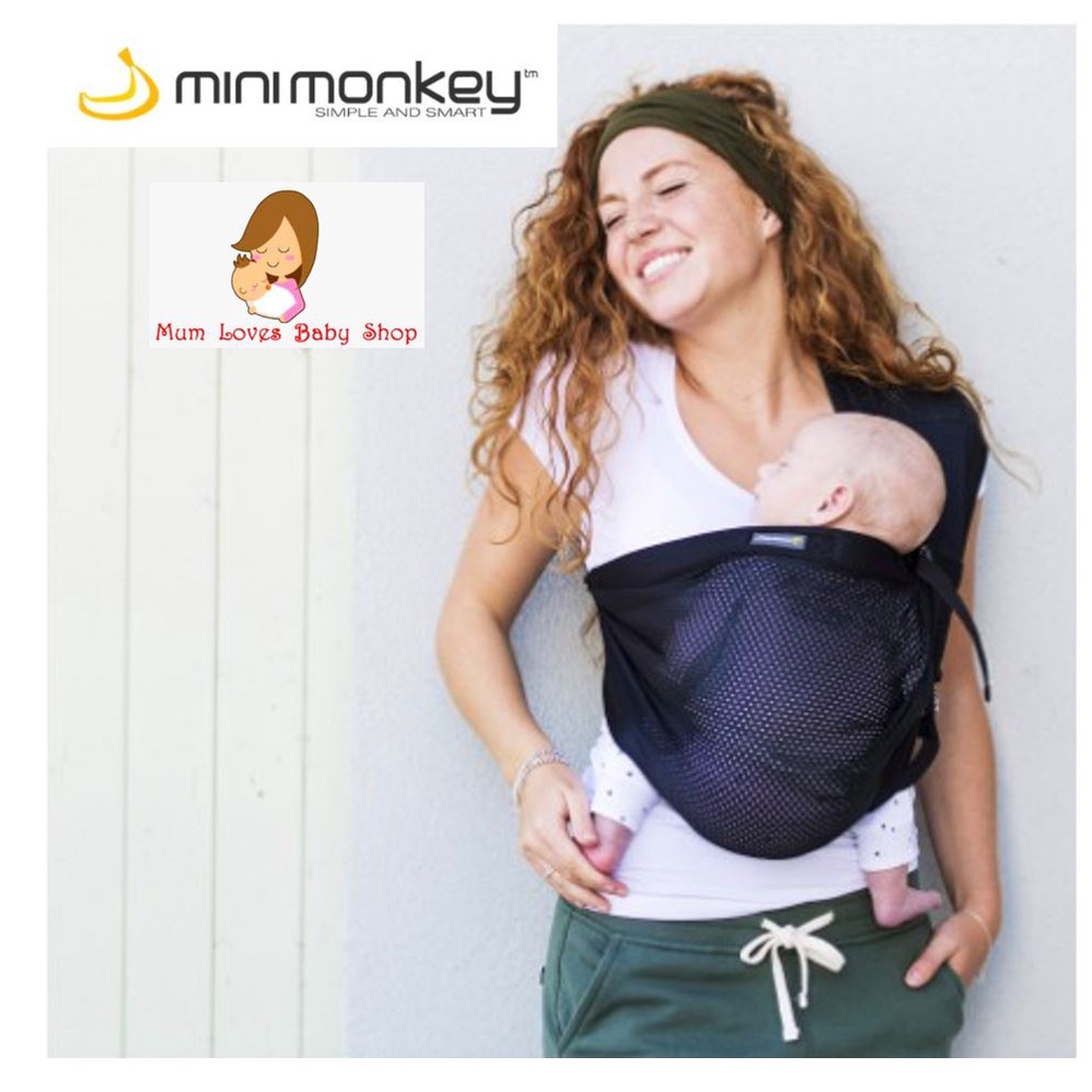 Minimonkey Baby Carrier Minimonkey Mini Sling Mesh Minimonkey MINI
