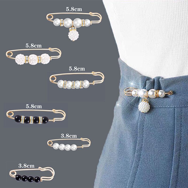Waist Brooch Buckle Pin Female Fixed Dress Waist Change Small Skirt