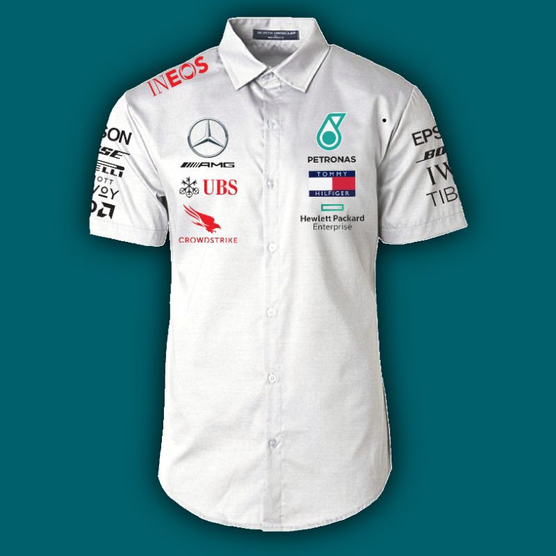 Premium: Official 2020 P3TR0N4S AMG Mercedes F1 Racing Team Mens Short ...