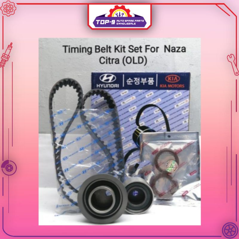 Timing Belt Kit Set for Naza Citra 2.0 Hyundai Avante Coupe 2.0 2003