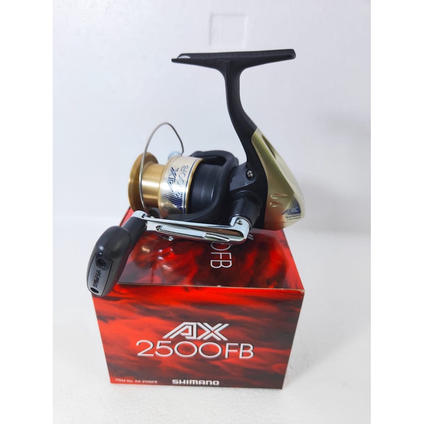 shimano ax 2500 fb spinning fishing reel Ultegra 2500Hg [ULT2500HGFB] : Sports & Outdoors The Shimano AX Spin Reels by Shimano are ideal reels for anglers who are looking for a moderate cast and crank power rating and a fast retrieve rate SHIMANO AX 2500,4000FB FISHING REEL