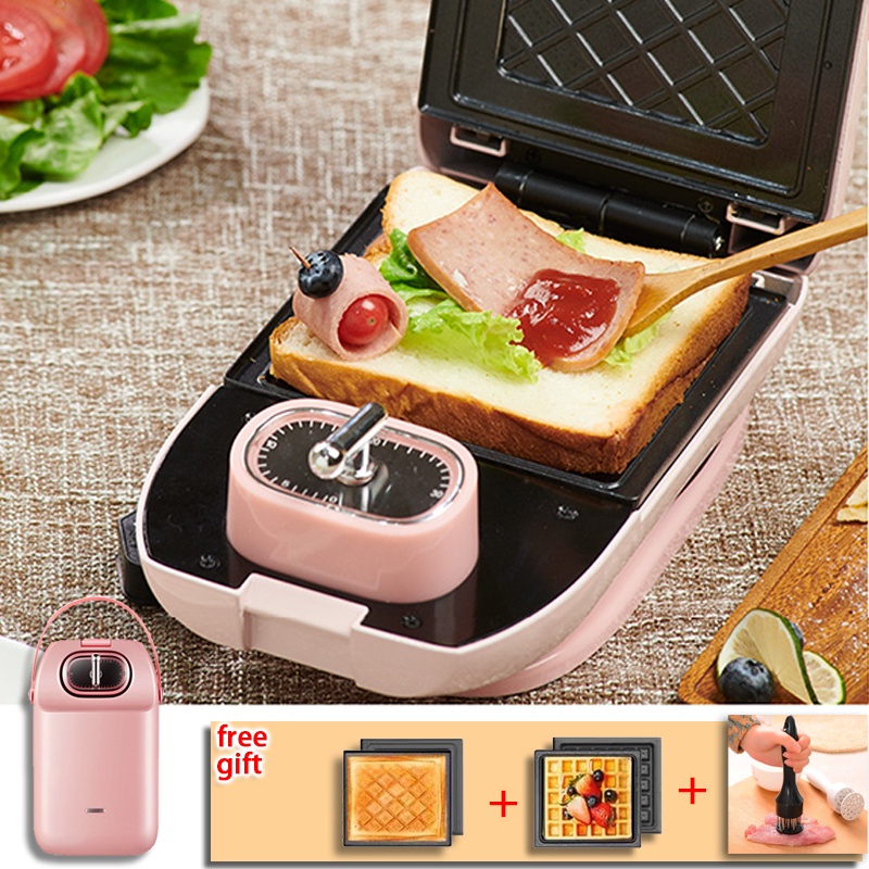 Sandwich Maker 5 in 1 Electric Maicin Waffle Maker Breakfast Maker