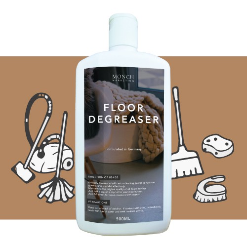 Floor Degreaser 500ml (Floor Cleaner) | Shopee Malaysia