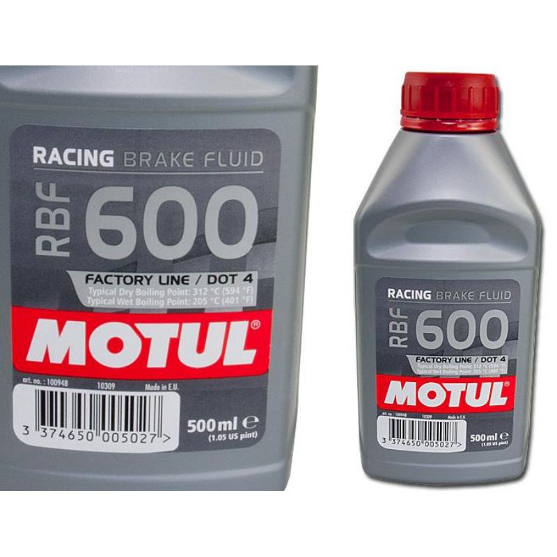 Motul RBF 600 Racing Brake Fluid Dot 4 500ml(RBF600) Shopee Malaysia
