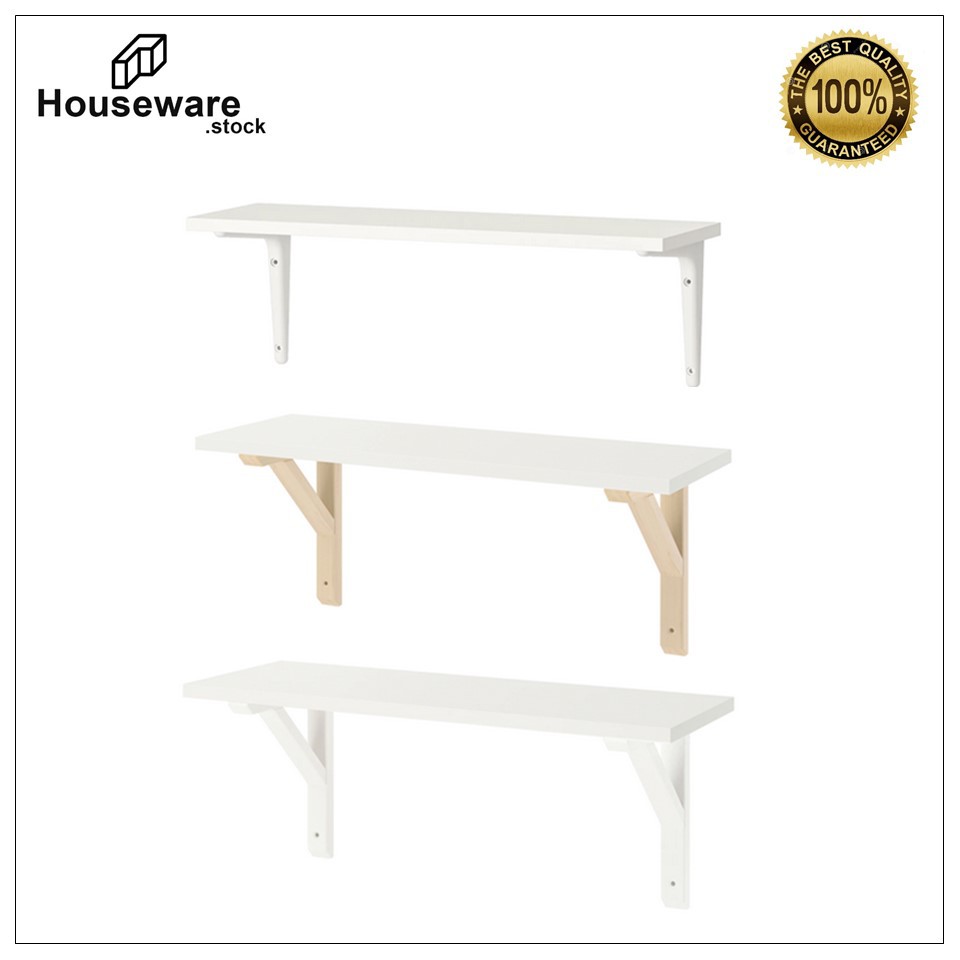 BURHULT Wall shelf, Rak Dinding SIBBHULT & SANDSHULT 59X20CM Shopee Malaysia