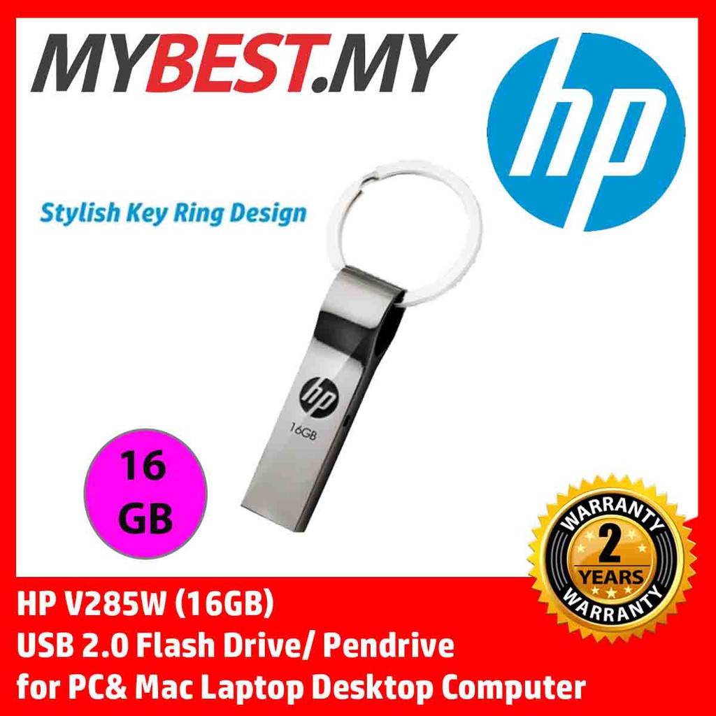 HP V285W 16GB / 32GB / 64GB USB 2.0 Flash Drive/ Pendrive for PC& Mac