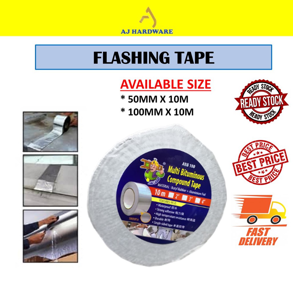 BITUMEN FLASHING TAPE( 50MM,100MM ) | Shopee Malaysia