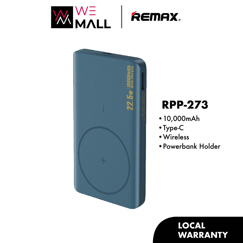 Remax RPP-273 10000mAh 22.5W Magnetic Wireless Fast Charging USB Output ...