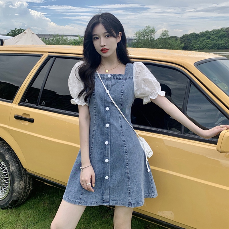 Shopee sales denim dress