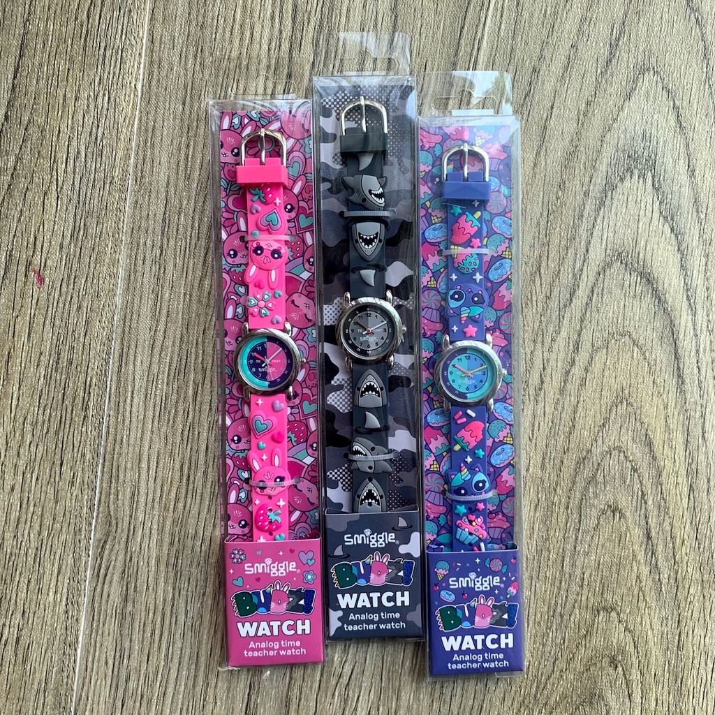 Authentic Smiggle 🌸 Time teacher watch Shopee Malaysia