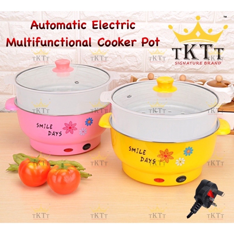 TKTT 30cm Multifunctional Cooking Pot Steamer Multipurpose Steamboat