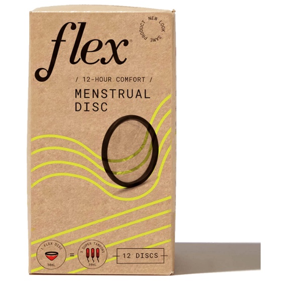 Flex Disposable Menstrual Discs - 12 Discs 