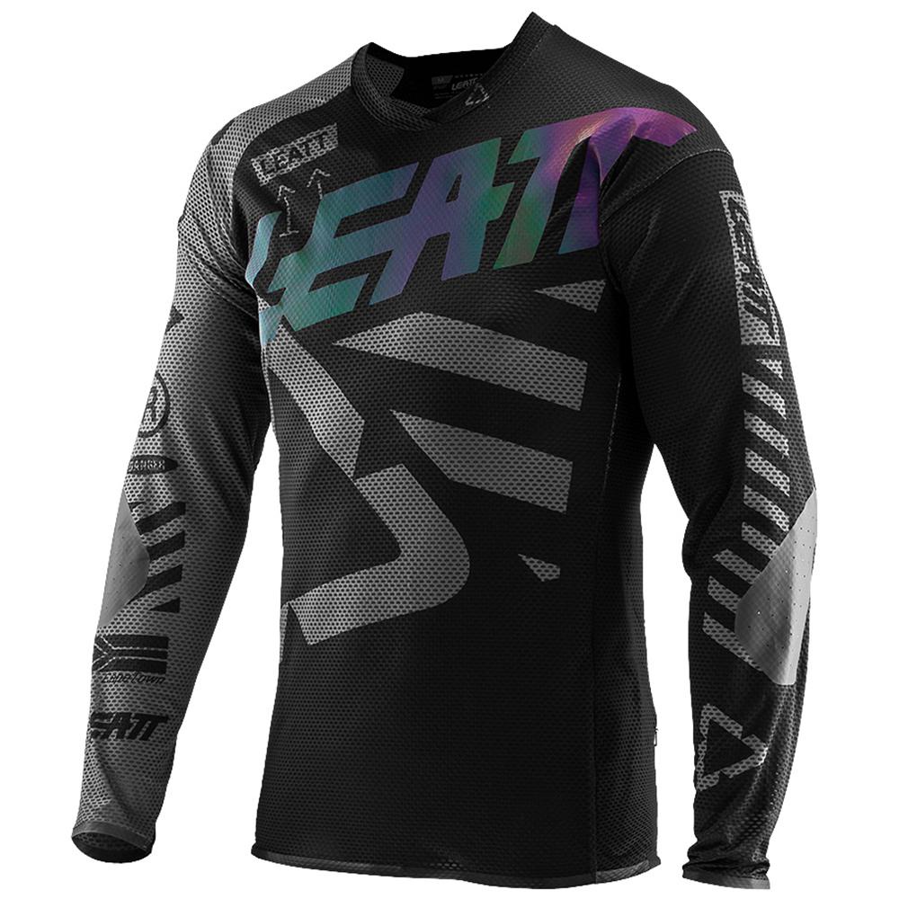 Leatt Shirt Motocross Homme 4.5 Enduro - Maillot Respirant Et Résistant Pour Enduro