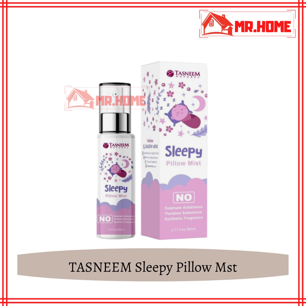 Tasneem Naturel Sleepy Pillow Mist Spray Tidur Lena Shopee Malaysia