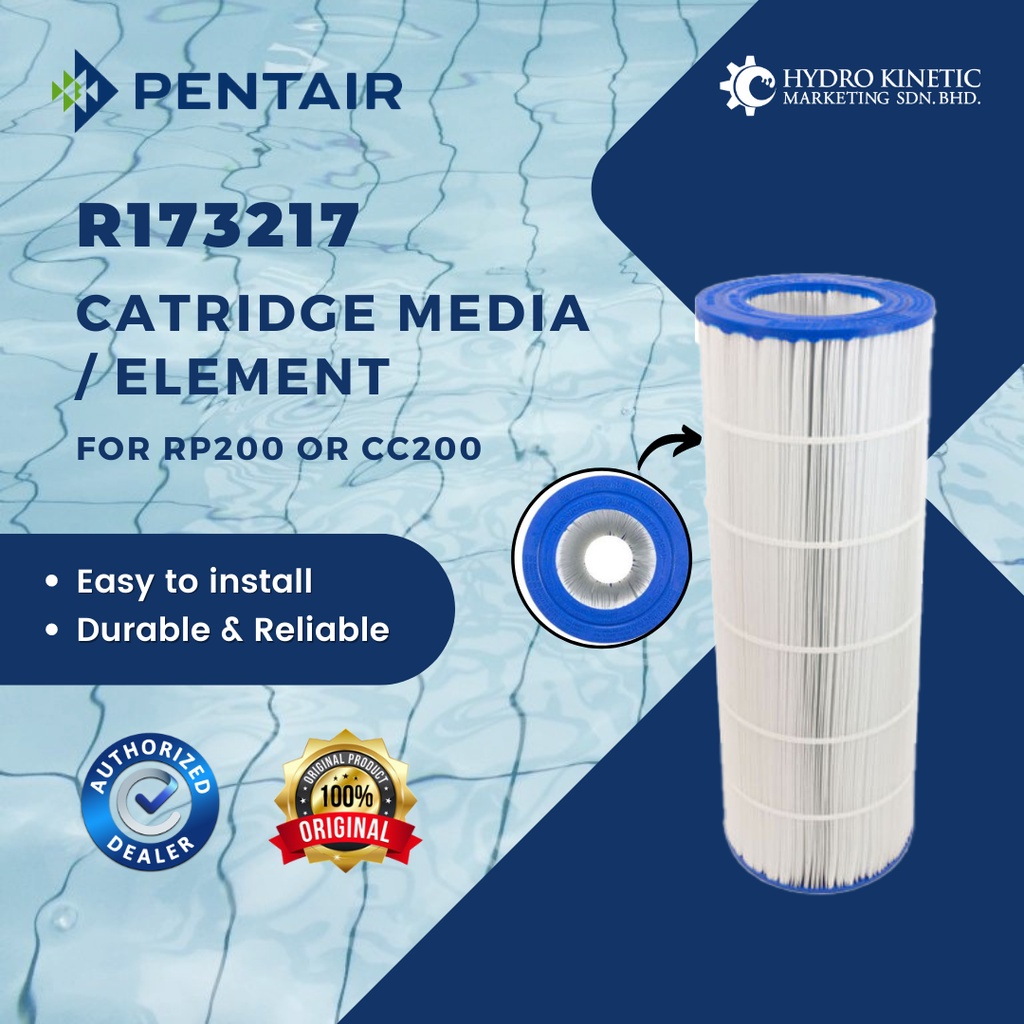 PENTAIR R173217 REPLACEMENT FILTER CARTRIDGE ELEMENT MEDIA ONLY FOR