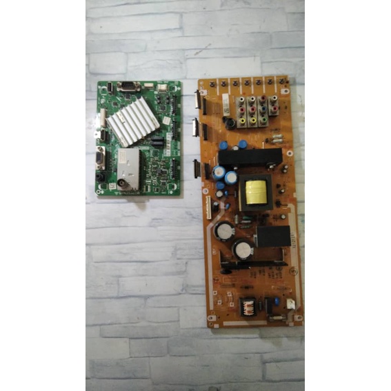 Sharp LC32L400MBK Mainboard, Powerboard, Cables, Sensor. Used TV