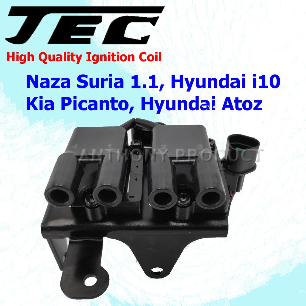 Hyundai i10, Atos, Kia Picanto, Naza Suria Ignition Coil Shopee Malaysia