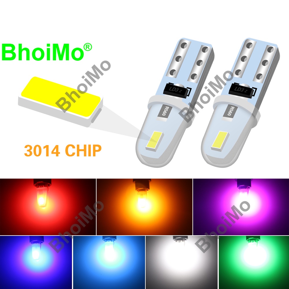 BhoiMo 2021NEW T5 Led Bulb Meter Nonpolar Dashboard Led Light Car