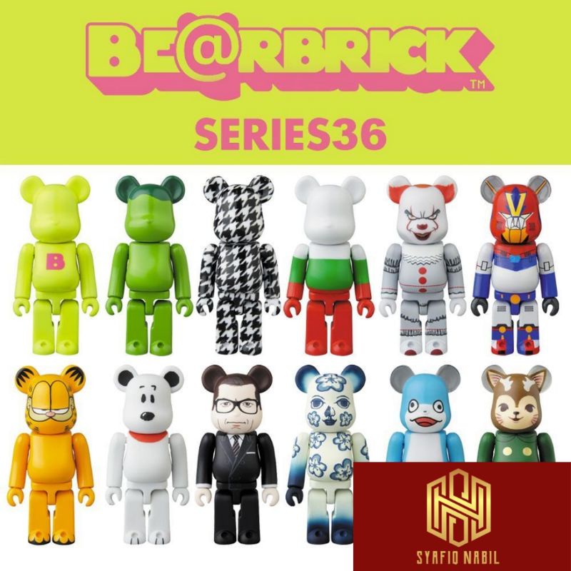 Bearbrick 100% Series 36 (Medicom Toy Be@rbrick) | Shopee Malaysia