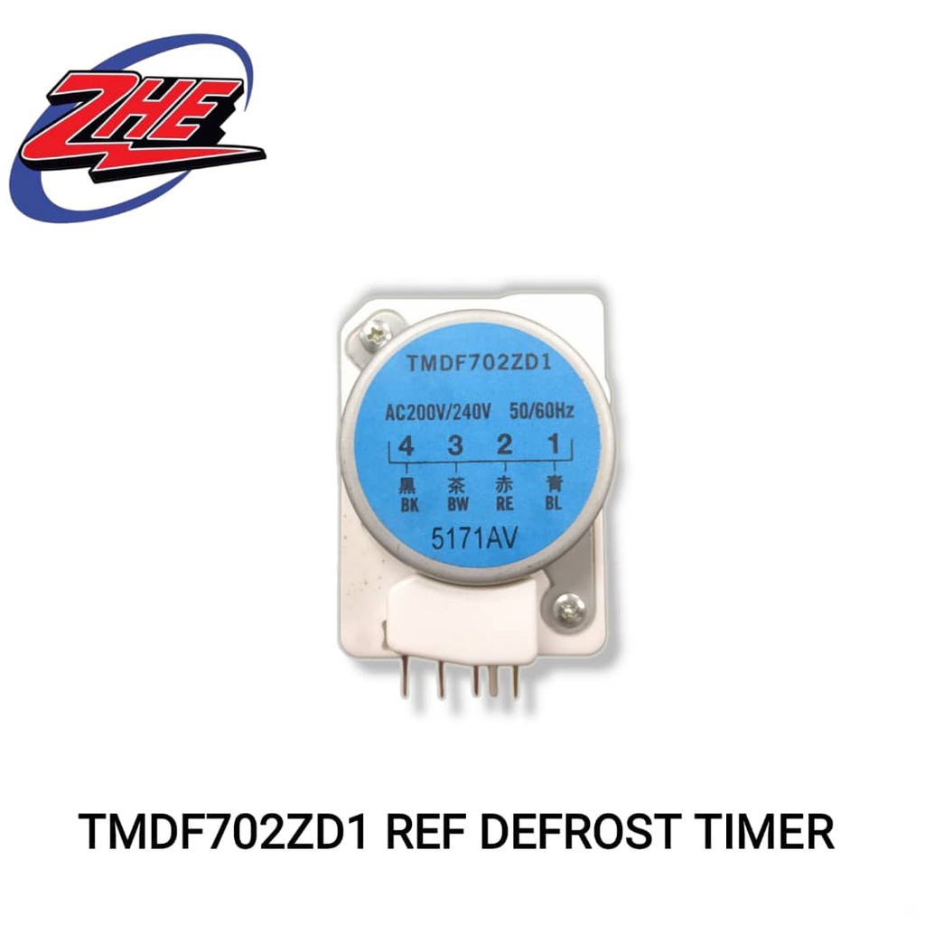REFRIGERATOR FRIDGE DEFROST TIMER TMDF 702ZD1 TMDF702ZD1 / TIMER PETI SEJUK (0957/2110006