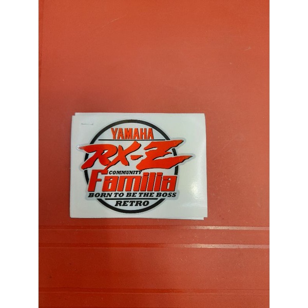 Sticker Yamaha Rx-z Familia pantulan cahaya | Shopee Malaysia