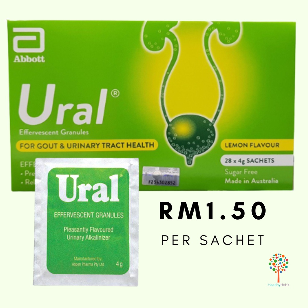 Ural Sachet Effervescent Granules 28 x 4g Shopee Malaysia