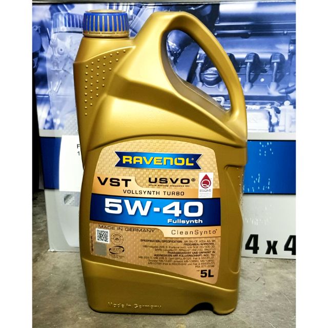 Ravenol fully synthetic 5 litres engine oil 5W-40