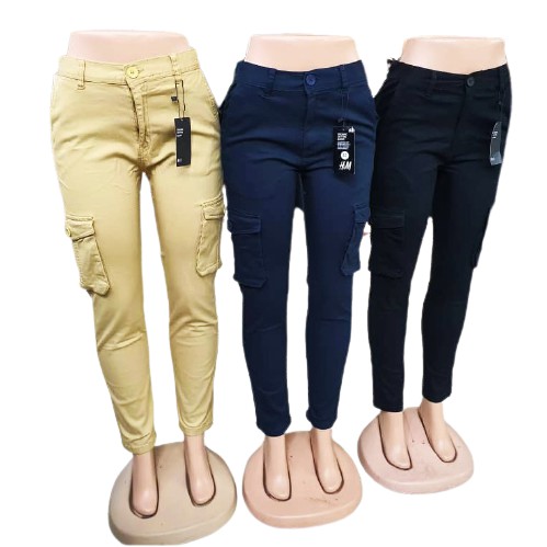[Ready Stock] Seluar 6 Pocket Button Slack Pant Unisex New Arrival ...
