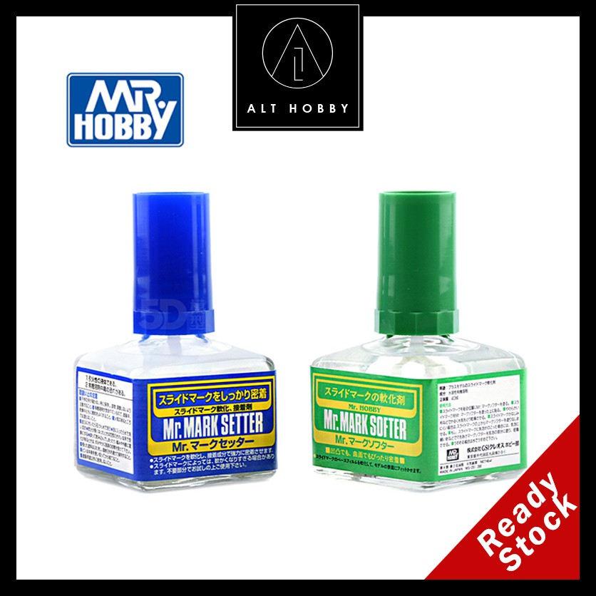Mr Hobby Mr. Mark Setter Mark Softer 40ml / MS231 MS232 Water Decal