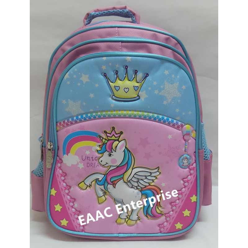 Beg sekolah best sale unicorn shopee