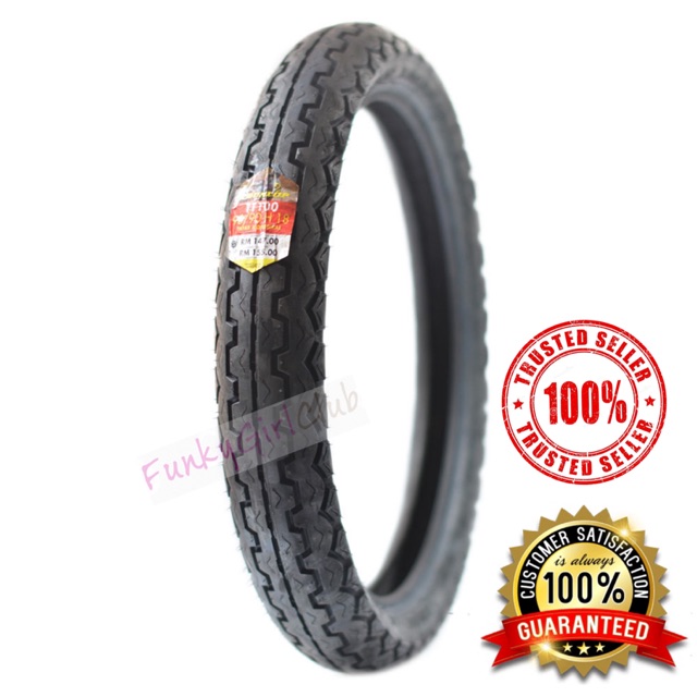 DUNLOP TT100 80/90-18 TUBE TYPE TYRE TAYAR RXZ | Shopee Malaysia