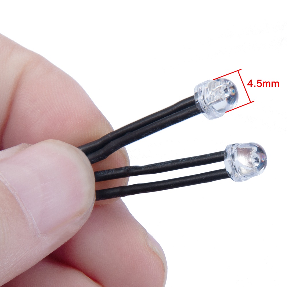 For Axial 90046 1/10 RC Crawler Upgraded Bright LED Roof Spotlight Lamp ...