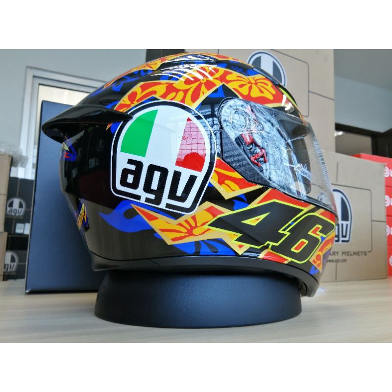 agv k3 mugello 2001 - K1 S SMU Rossi Multi Helmet face road helmet that takes all the characteristics of a versatile AGV K3-SV Mugello 2001 Rossi
