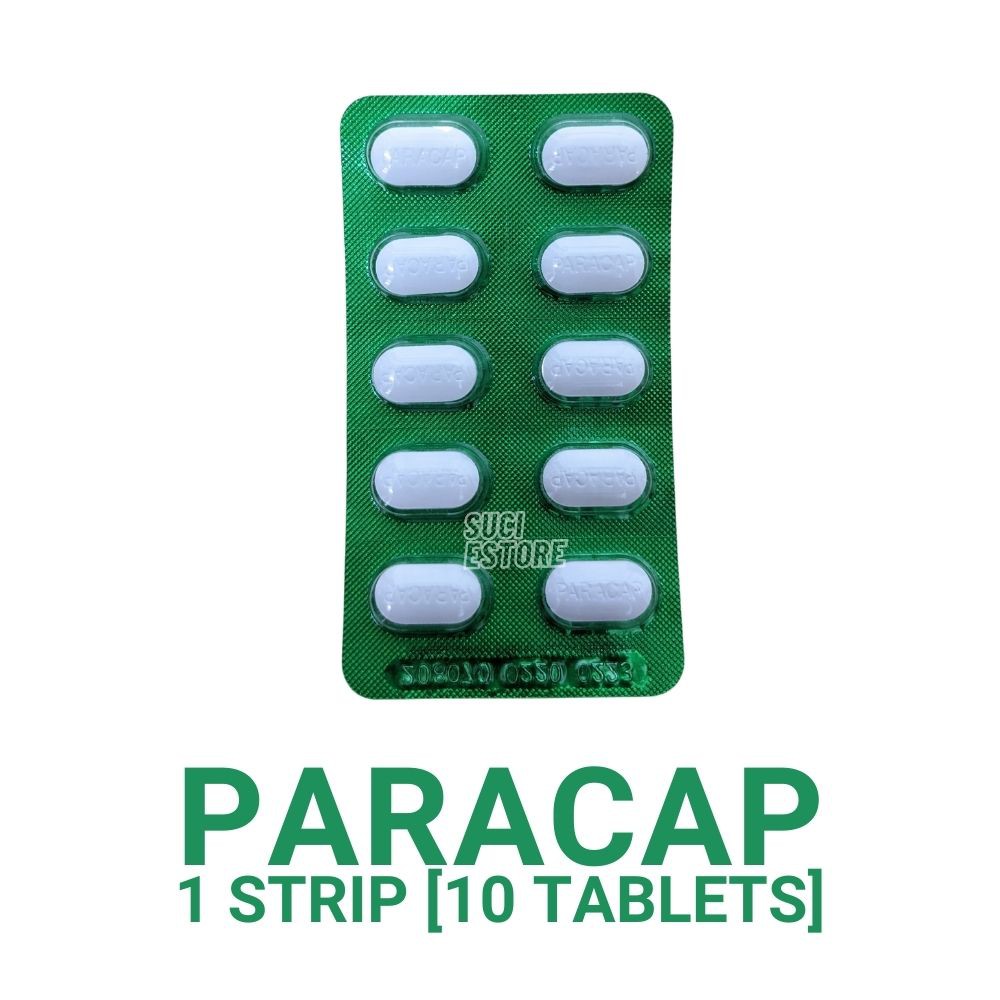 PARACAP Paracetamol 500mg Tablet 1 x 10 Tablets [STRIP] Paracap