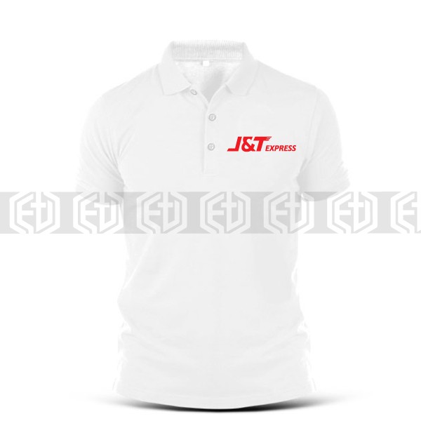 T Shirt Polo Cotton J&T Express Baju Sulam Pakaian Murah Sale Food