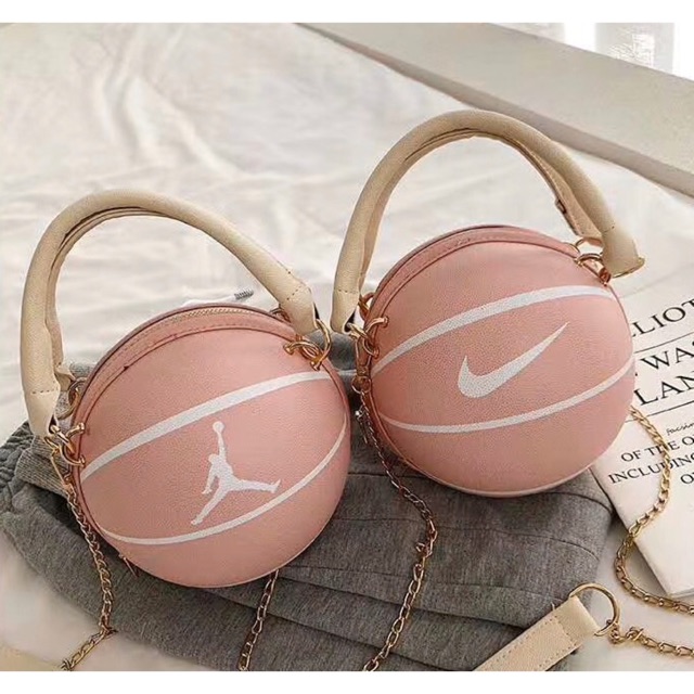 Pink nike basketball handbag sale