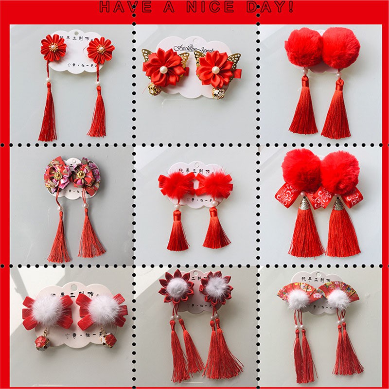 Chinese new year clearance hair accessories