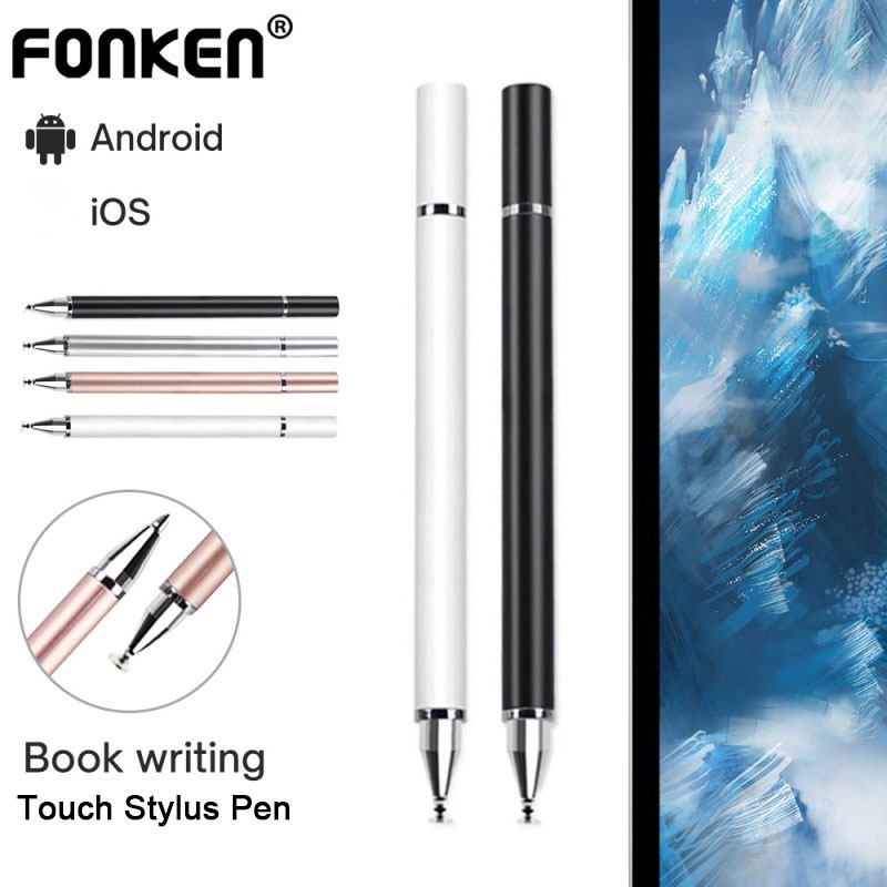 Fonken Universal 2 in 1 Stylus Pen for Phone Drawing Tablet Capacitive