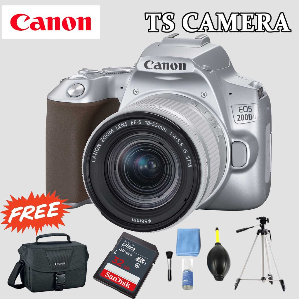 Digital Slr Canon 200di Canon 200D Mark II Single Lens Kit 200DIIKIS